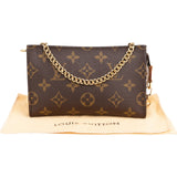 Louis Vuitton Monogram Canvas Bucket Pochette Accessoires Shoulder Bag
