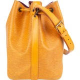 Louis Vuitton Yellow Epi Leather Sac Noé Petit Shoulder Bag