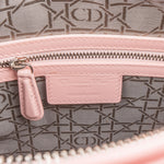 [🔄️B09 / F25] Christian Dior Pink Patent Leather Large Lady Dior Handbag - vintageandkickz