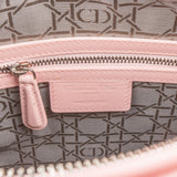 [🔄️B09 / F25] Christian Dior Pink Patent Leather Large Lady Dior Handbag - vintageandkickz