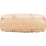 Gucci Beige Guccissima Leather Web GG Boston Shoulder Bag