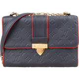 Louis Vuitton Leather Monogram Empreinte Saint Sulpice PM Crossbody Bag