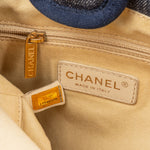 Chanel Denim Deauville Tote Shoulder Bag - vintageandkickz