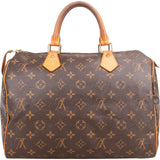 Louis Vuitton Monogram Canvas Speedy 30 Handbag