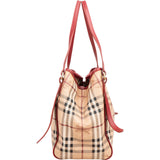 Burberry Coated Canvas Haymarket Check Canterbury Shoulder Bag