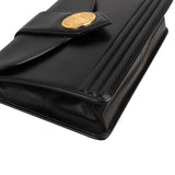 Yves Saint Laurent Calfskin Vintage Sun Medallion Envelope Flap Shoulder Bag