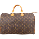 Louis Vuitton Monogram Canvas Speedy 40 Handbag