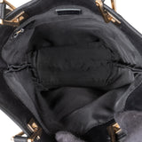 Gucci Monogram GG Canvas Tote Bucket Handbag