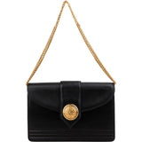 Yves Saint Laurent Calfskin Vintage Sun Medallion Envelope Flap Shoulder Bag