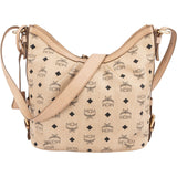 MCM Monogram Visetos Hobo Crossbody Bag