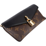 Louis Vuitton Monogram Canvas Leather Padlock On Strap PM Shoulder Crossbody Bag