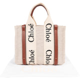 Chloé Canvas Small Woody Tote Handbag