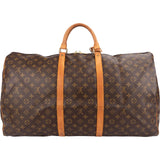 Louis Vuitton Monogram Canvas Keepall 60 Travel Bag