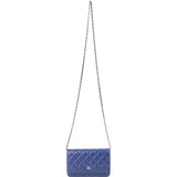 Chanel Quilted Lambskin Wallet On Chain Crossbody Bag
