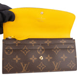 Louis Vuitton Monogram Canvas Emilie Wallet