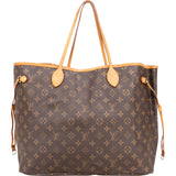 Louis Vuitton Monogram Canvas Neverfull GM Shoulder Bag