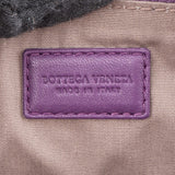 Bottega Veneta Purple Intrecciato Leather Clutch Bag