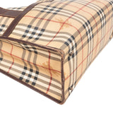 Burberry Haymarket Check Tote Shoulder Bag
