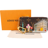 Louis Vuitton Monogram Limited Illustre Vivienne Holiday Paris Vendome Pochette Cles Key Pouch