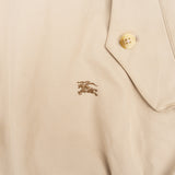 Burberry Beige Cotton Harrington Bomber Jacket (L)