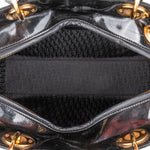 Christian Dior Quilted Patent Leather Lady Dior Handbag - vintageandkickz