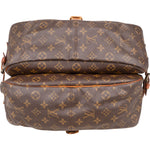[🔄️B09 / F26] Louis Vuitton Monogram Canvas Saumur 30 Crossbody Bag - vintageandkickz