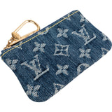 Louis Vuitton Monogram Denim Cles Key Pouch