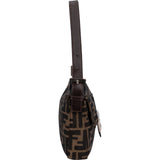 Fendi Monogram FF Zucca Baguette Shoulder Bag
