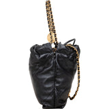 Chanel 22 Quilted Lambskin Drawstring Crossbody Bag