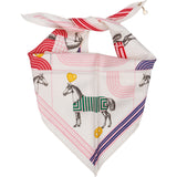 Hermès Garde Robe Pop Triangle Silk Scarf Tuch