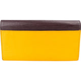 Louis Vuitton Bicolor Epi Leather Sarah Wallet