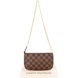 Louis Vuitton Monogram Damier Ebene Mini Pochette Accessoires Shoulder Bag