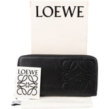 Loewe Leather Anagram Zip Around Wallet