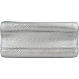 Louis Vuitton Silver Metallic Epi Leather Twist PM Crossbody Bag