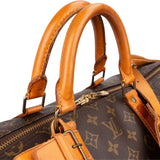 Louis Vuitton Monogram Canvas Keepall 55 Bandoulière Travel Bag