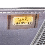 Chanel Lambskin Camellia Leather Wallet on Chain Crossbody Bag