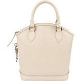 Louis Vuitton Ivory Epi Leather Lockit PM Handbag