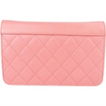 Chanel Quilted Caviar Leather Wallet On Chain Crossbody Bag - vintageandkickz