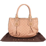 Gucci Leather GG Monogram Scarlet Handbag - vintageandkickz