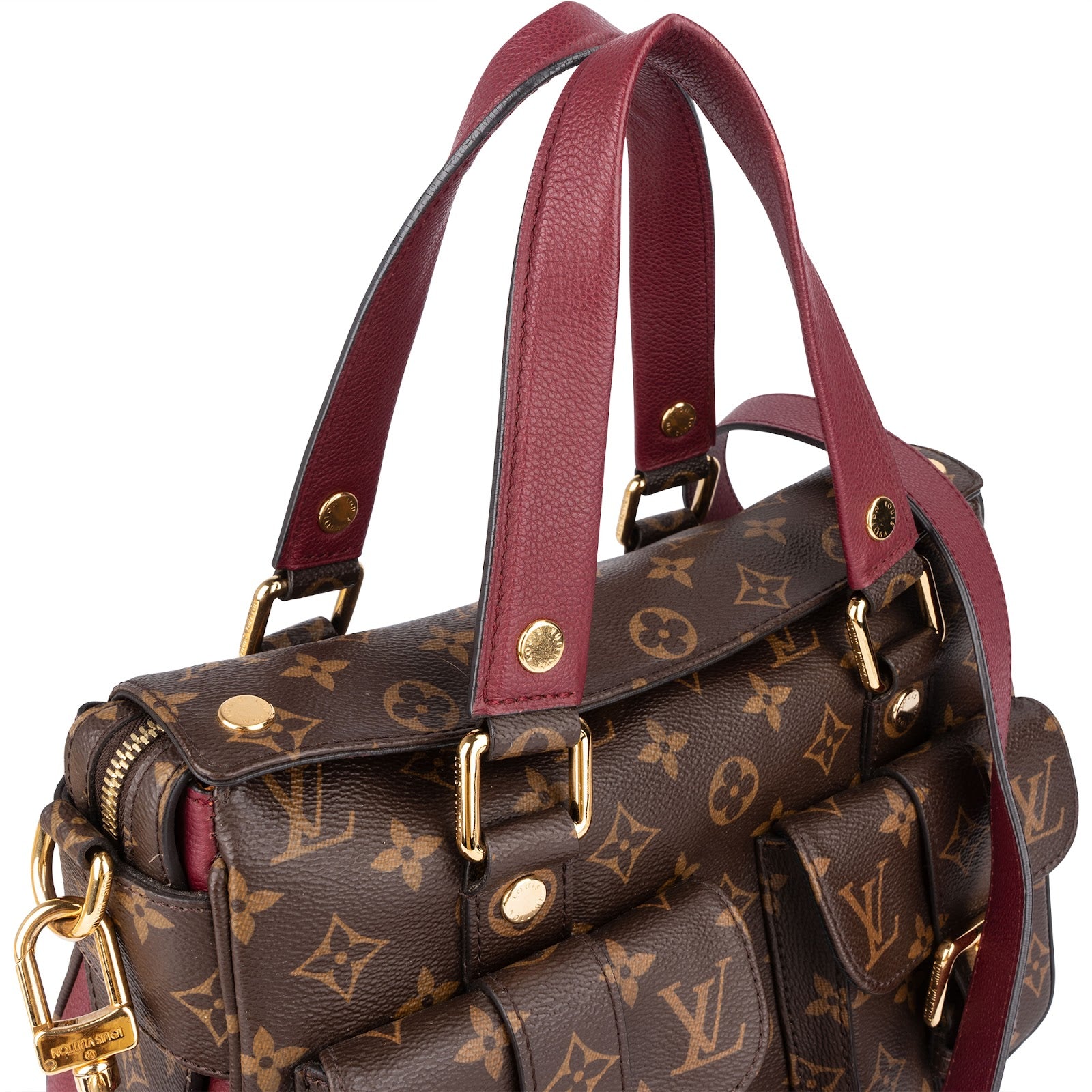 [🔄️B24 / F08] Louis Vuitton Monogram Canvas Manhattan Shoulder Bag - vintageandkickz