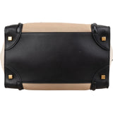 Céline Tricolor Leather Large Luggage Handbag