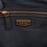 Miu Miu Black leather Vitello Lux Daino Handbag