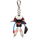 Prada Dracula Robot Trick Keychain Bag Charm Anhänger