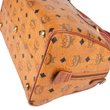 MCM Monogram Visetos Boston Handbag