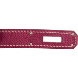 Hermès Pink Epsom Leather Kelly Sellier 28 Handbag