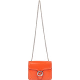 Gucci Patent Leather Interlocking GG Crossbody Bag