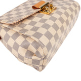 Louis Vuitton Monogram Damier Azur Croisette Handbag