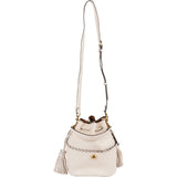 Coach Pebbled Leather Dinky Bucket Crossbody Bag
