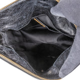 Miu Miu Black Vitello Lux Leather City Handbag