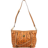 MCM Monogram Visetos Coated  Tote Shoulder Bag